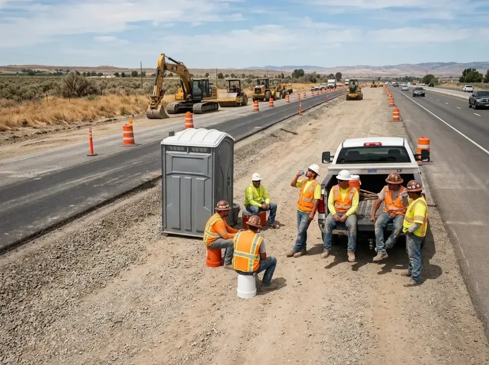 highway-road-construction-crew-007 — frequently asked questions, Porta Potty and Restroom Rentals in Chilton, WI